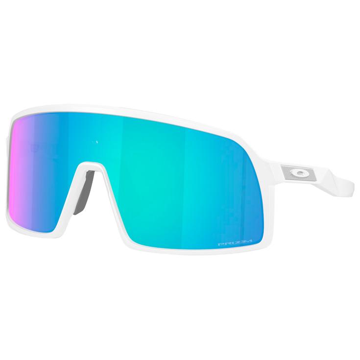 Oakley Sonnenbrille Sutro S Matte White Prizm Sapphire Präsentation