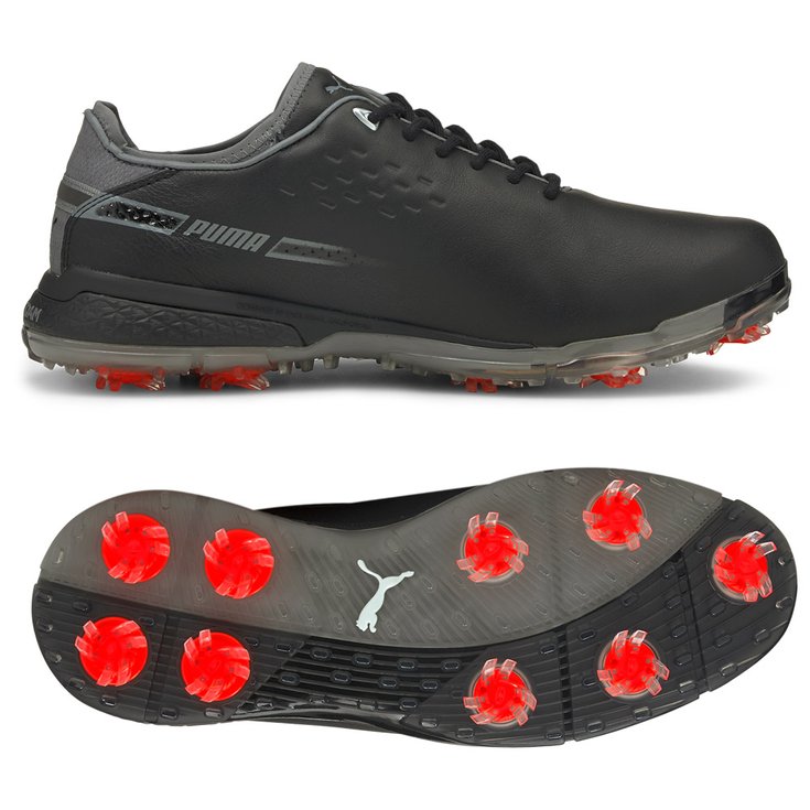 Puma Golf Chaussures avec spikes ProAdapt Delta Black Quiet Shade Détail golf 1