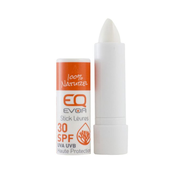 EQ Love Sonnencreme Stick Lèvre Bio EQ SPF 30 100% Naturel Präsentation