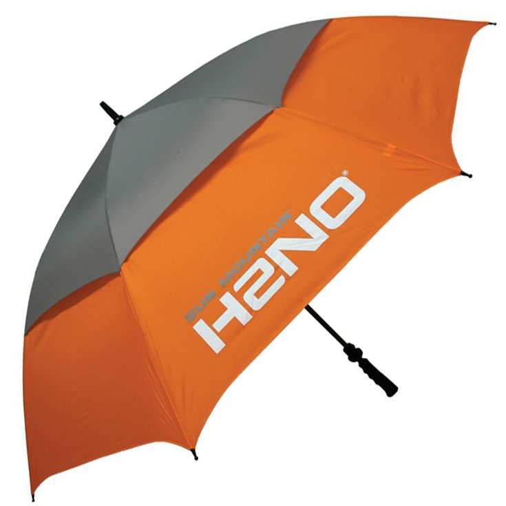 Sun Mountain Regenschirm H2NO Orange Grey - Sans Präsentation