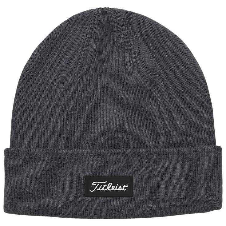 Titleist Mütze Charleston Cuff Knit Washed Indigo White Präsentation