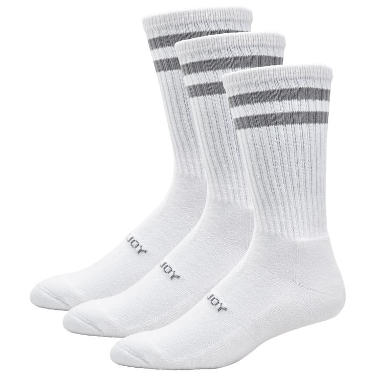 Footjoy Socken Comfortsof Crew 3 Pairs White Präsentation