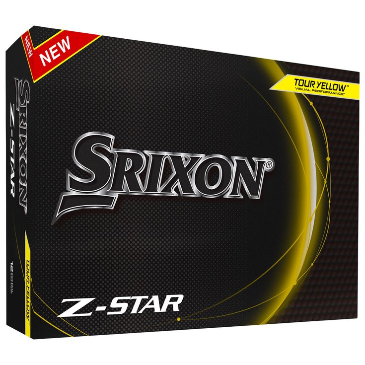 Srixon Balles neuves Z-Star Tour Yellow Présentation