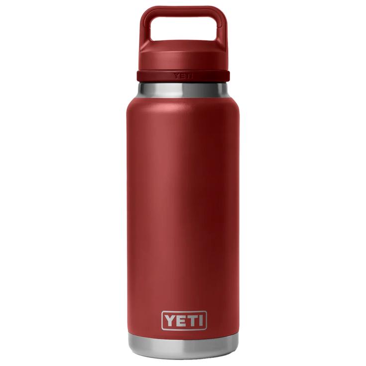 Yeti Gourde Rambler 36 Oz (1.1L) Bottle Chug Stag Red Présentation