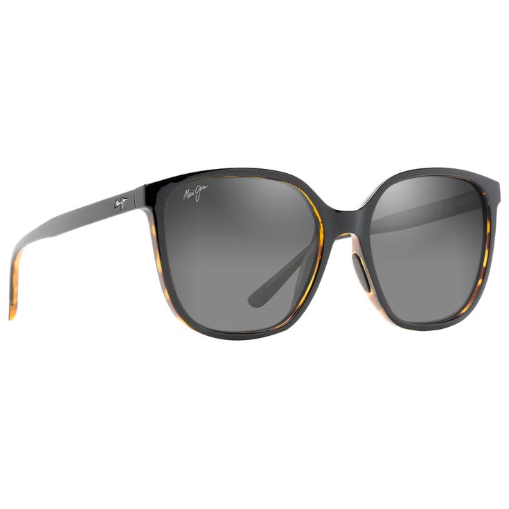 Maui Jim Sonnenbrille Good Fun Noir Tortue Neutral Grey Mineral Superthin Präsentation