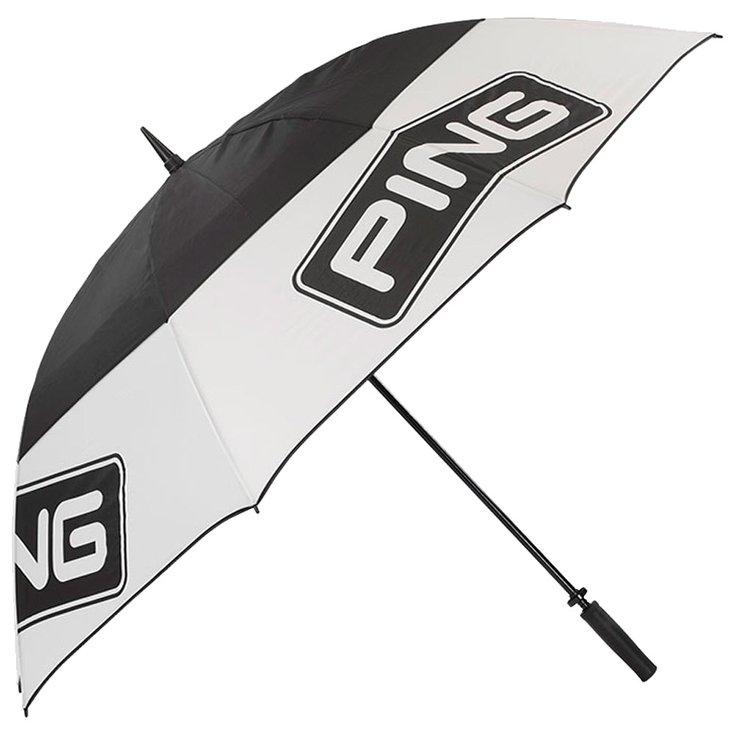 Ping Parapluies 68" Tour Umbrella White Black Présentation