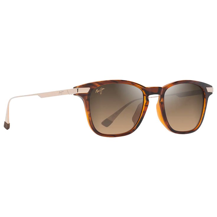Maui Jim Sonnenbrille Mana'olana Havane Foncé Brillant Doré Bronze Hcl MauiBrilliant Präsentation