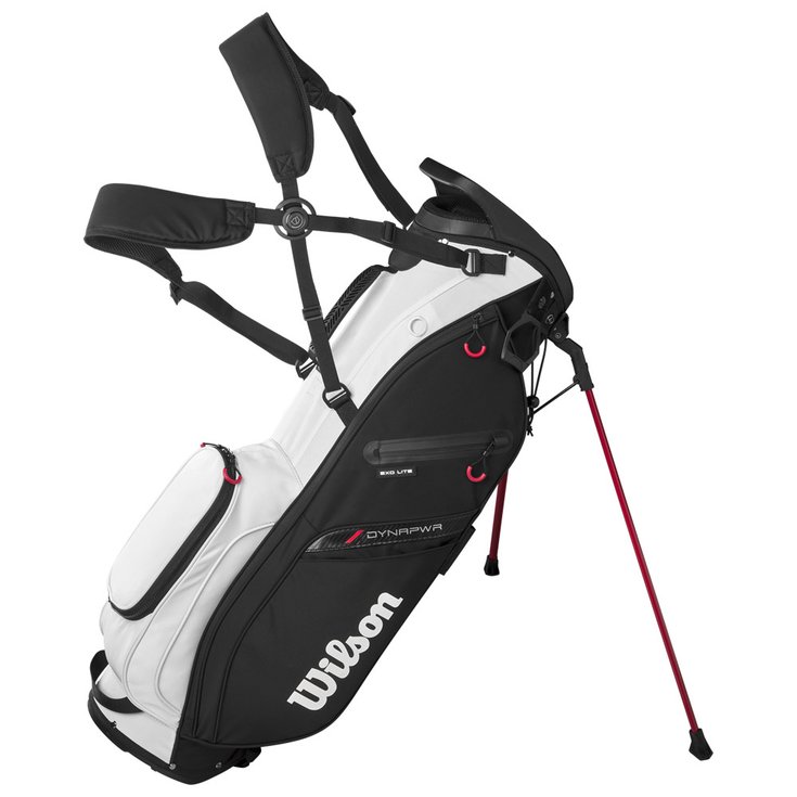 Wilson Staff Standbag (Komplettsatz) Exo Lite Stand Dynapower Black Red Präsentation