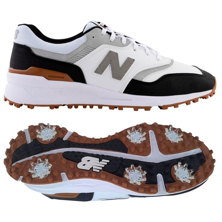 New Balance Chaussures sans spikes 997 SL White Black Présentation