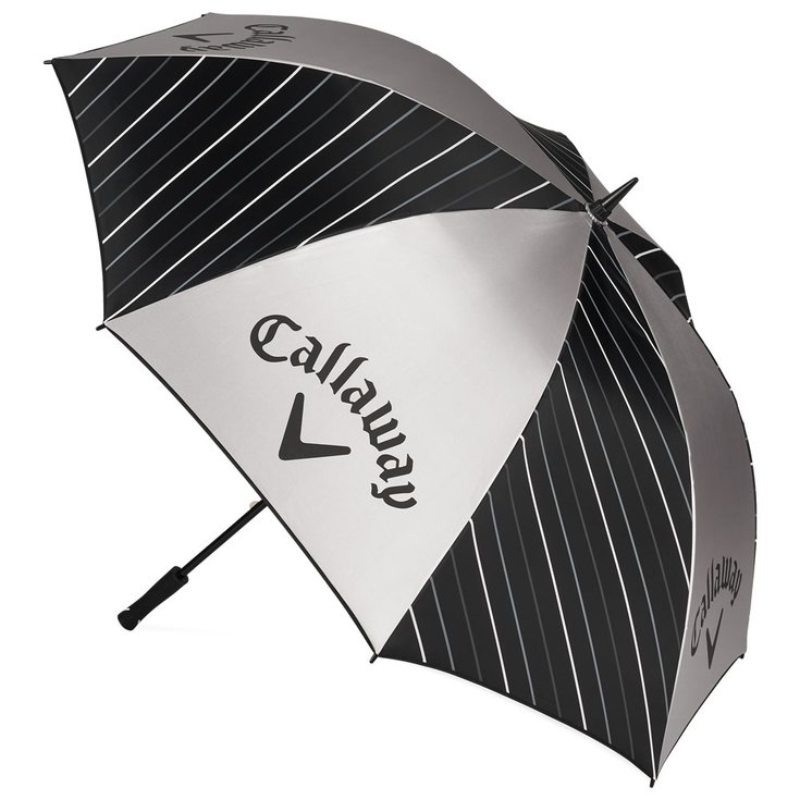 Callaway Golf Parapluies UV 64 Umbrella Black Silver White Présentation