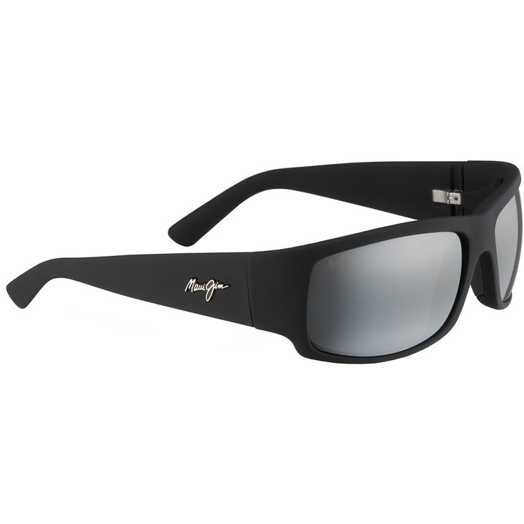 Maui Jim Sonnenbrille World Cup Noir Mat Caoutchouc Gris Neutre Mineral ST Bidégradé Präsentation
