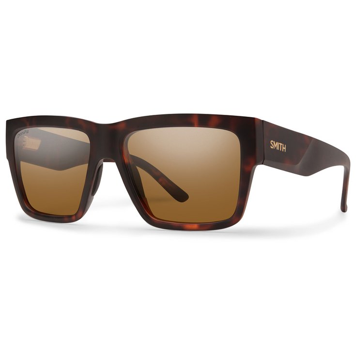 Smith Sonnenbrille Lineup Matte Tortoise Chromapop Polarized Brown Präsentation