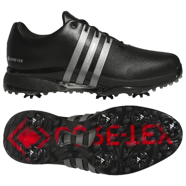 adidas Chaussures avec spikes Tour360 Gore Tex Wide Black Iron Lucid Red 