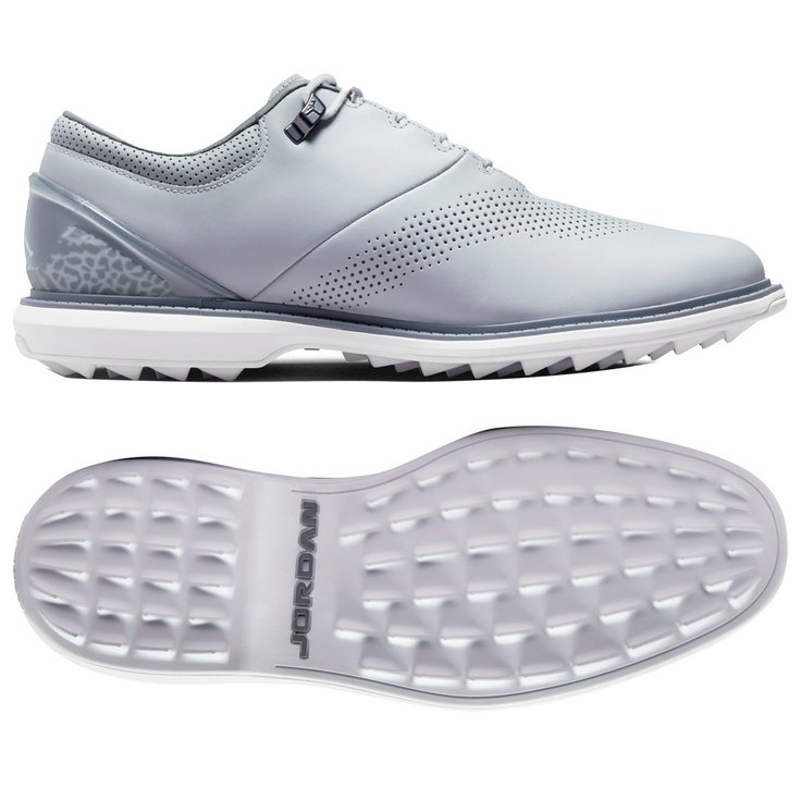 Nike Schuhe ohne Spikes Jordan ADG 4 Grey White Smoke Grey Präsentation