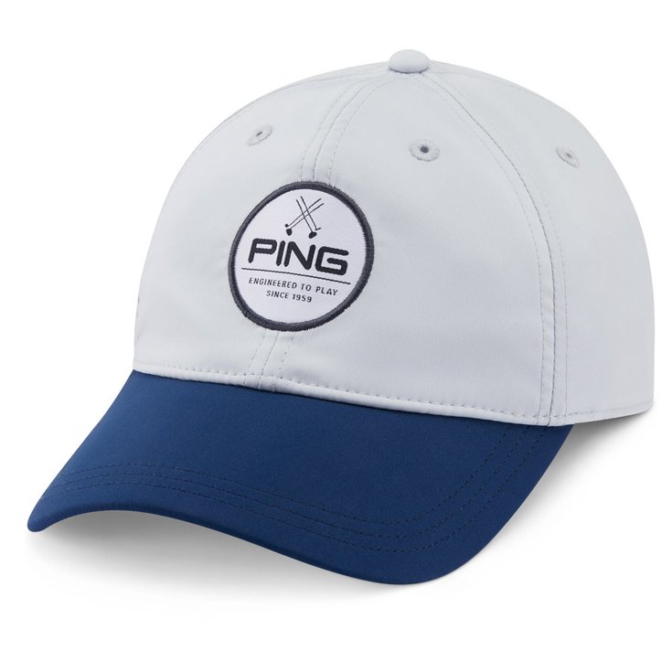 Ping Engineered To Play Cap Silver Navy 