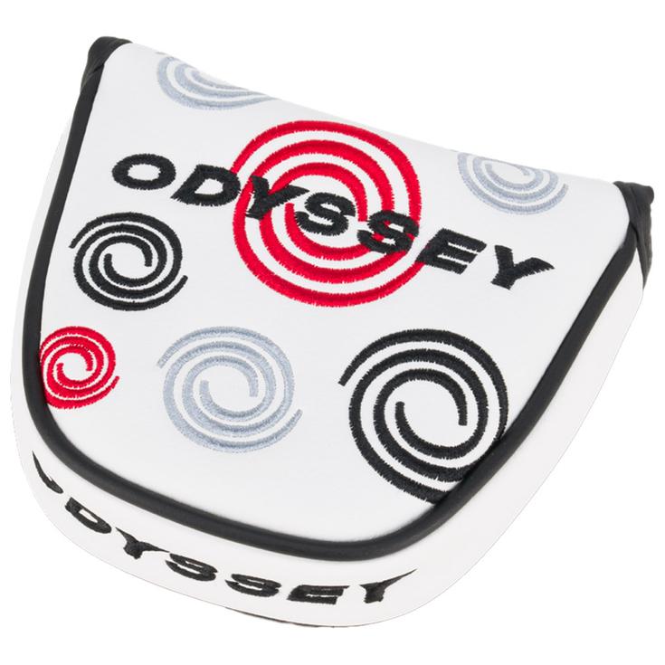 Odyssey Golf Capuchon de club Swirl Headcover Mallet White Présentation