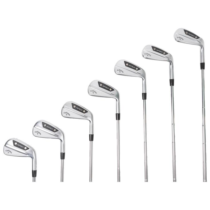 Callaway Golf Series de fers Occasion - Apex Pro 25 Du 4 Au Pw (7 Fers) Stiff Détail