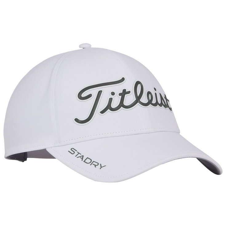 Titleist Cap Players Stadry White Charcoal Präsentation