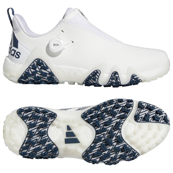 Adidas Schuhe ohne Spikes Codechaos Boa White Crew Navy Crystal White Präsentation