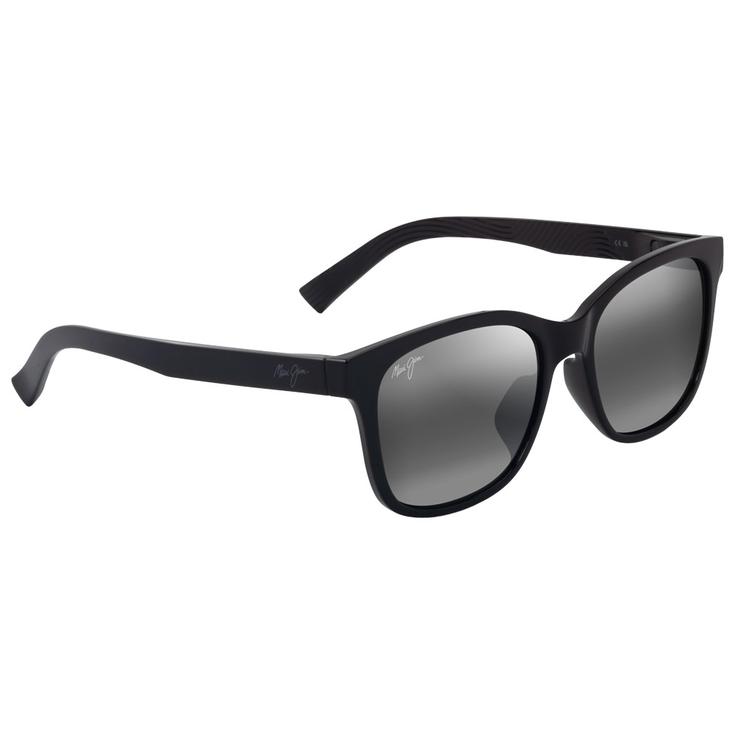 Maui Jim Sonnenbrille Owelo Shiny Black Neutral Grey MauiPure Präsentation