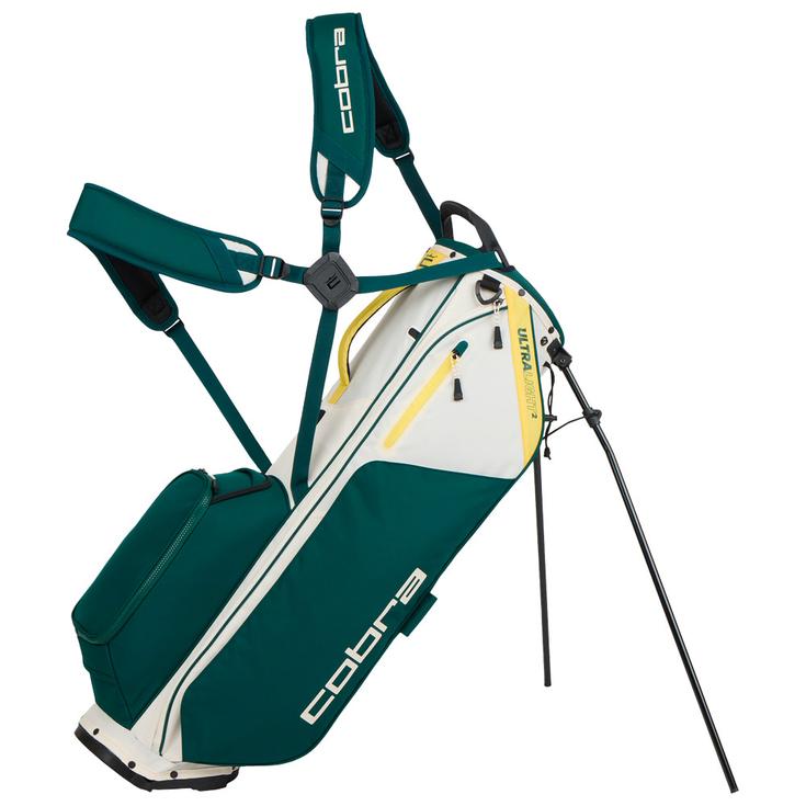 Cobra Sacs trepied serie Ultralight 2 Stand Bag Sugared Almond Dark Mrytle Sunny Yellow Présentation