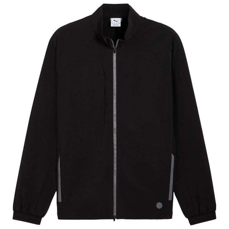 Puma Golf Jacke Cypress Softshell Jacket Black Präsentation