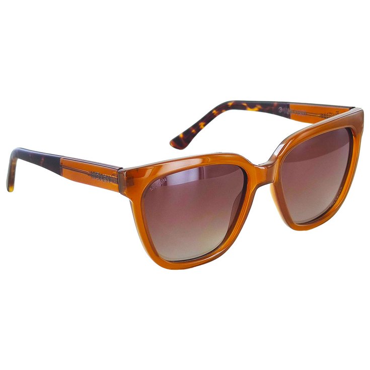Moken Vision Sonnenbrille Sofia Mist Brown Gradient Lens Präsentation