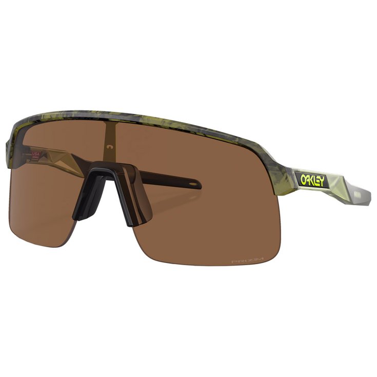 Oakley Sonnenbrille Sutro Lite Matte Trans Fern Swirl Prizm Bronze Präsentation