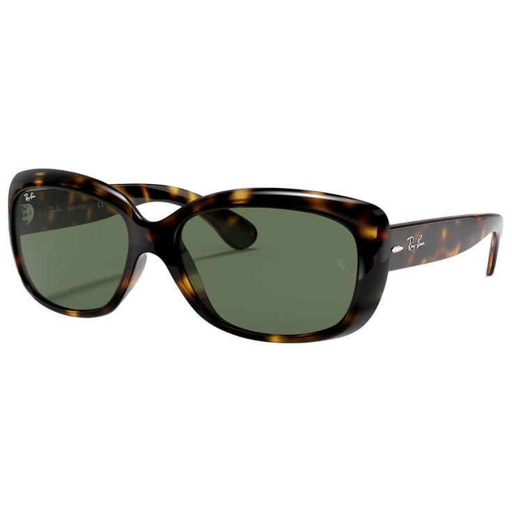 Ray Ban Sonnenbrille RB4101 Jackie Ohh Polished Havana Light Green Präsentation
