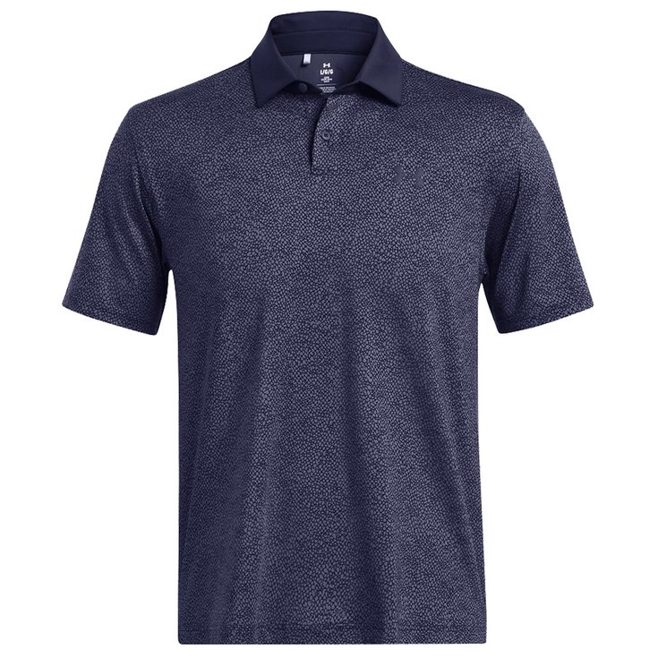 Under Armour Polo T2G Printed Polo Midnight Navy Présentation