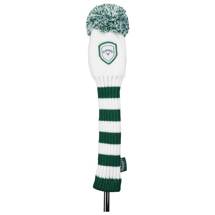Callaway Golf Capuchon de club Pom Pom Fairway White Green Présentation