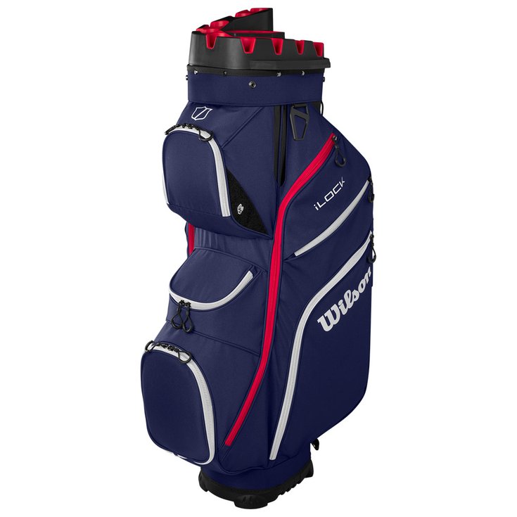 Wilson Staff iLock Cart Navy White Red 