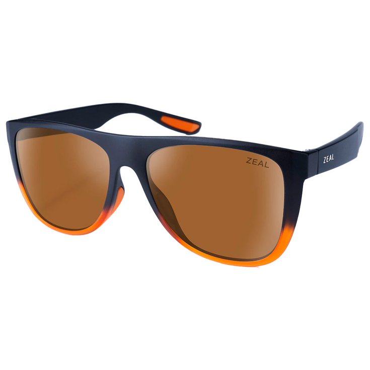 Zeal Sonnenbrille Minturn Russet Ellume Polarized Copper Präsentation