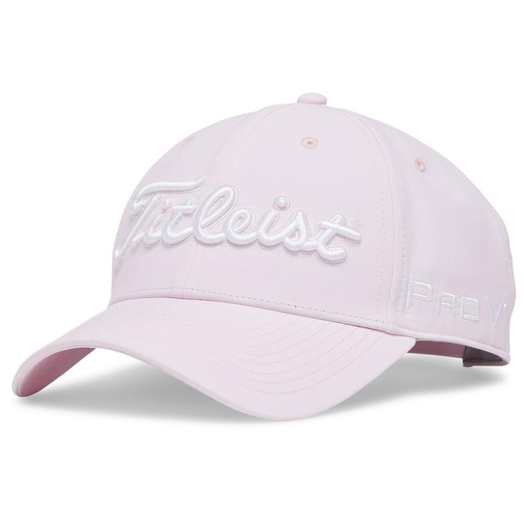 Titleist Cap Tour Performance Pale Pink White Präsentation