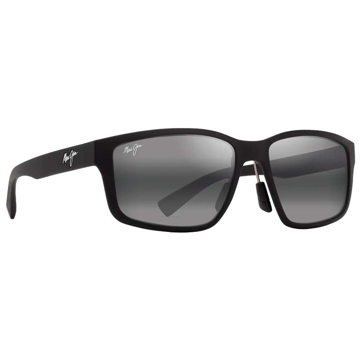 Maui Jim Sonnenbrille Walewaha Asian Fit Matte Black Neutral Grey Mineral Superthin Präsentation