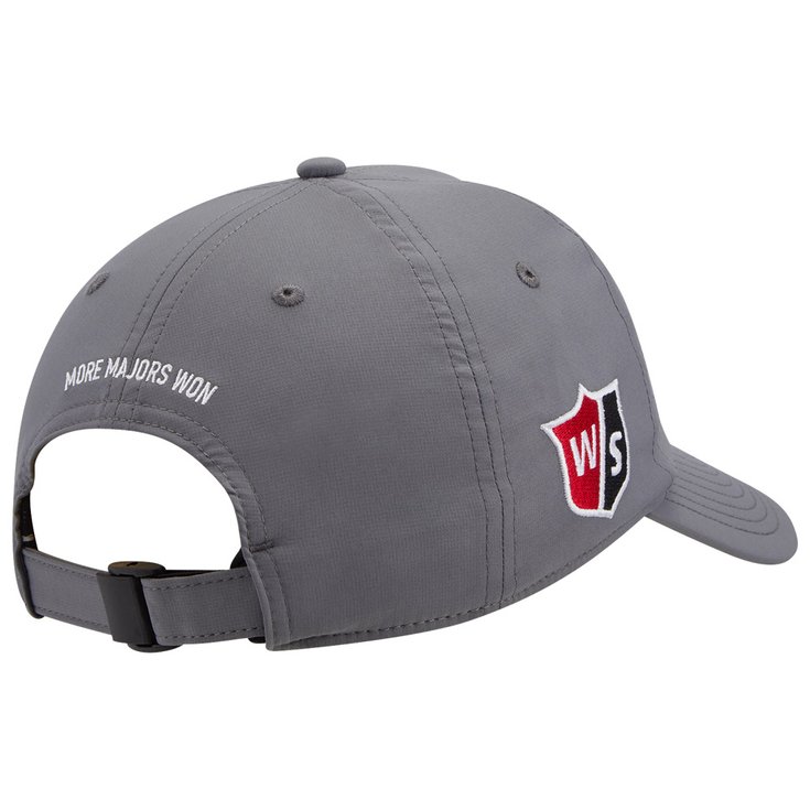Wilson Cap Pro Tour Grey White Rücken