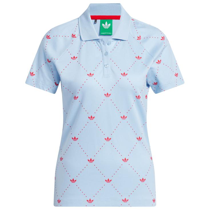 adidas Originals Polohemde F Novelty Polo W Clear Sky Präsentation