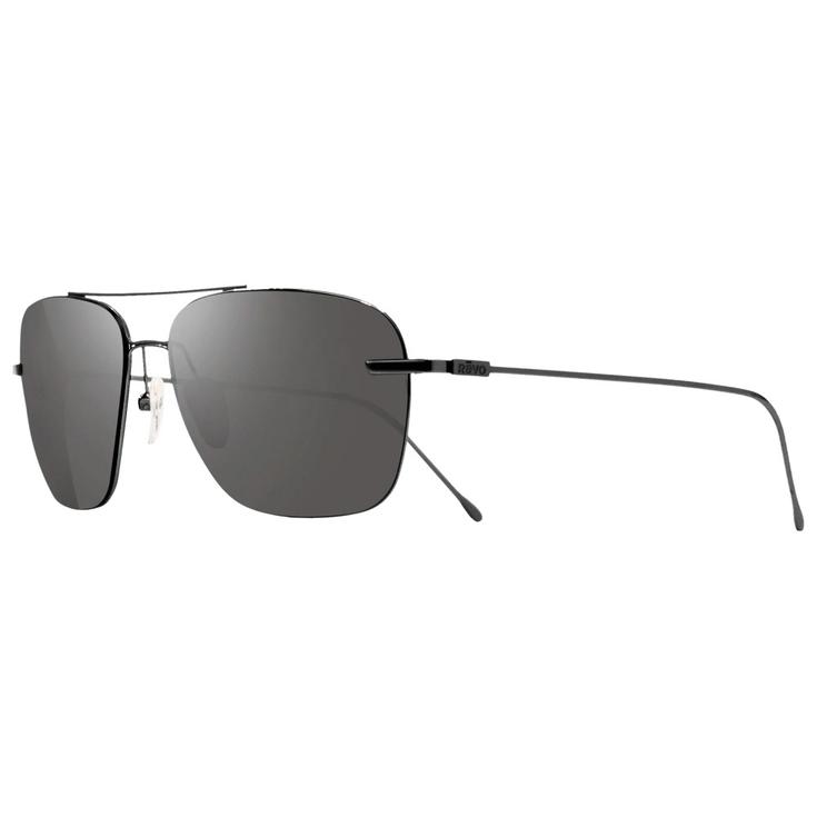 Revo Sonnenbrille Air 3 Shiny Black Serilium Graphite Photochromic Polarized Präsentation