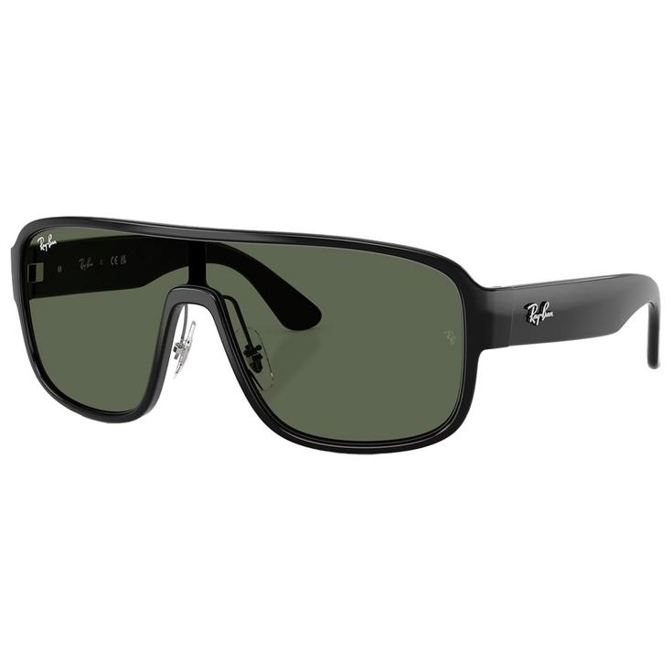 Ray Ban Sonnenbrille RB2229 Polished Black Dark Green Präsentation