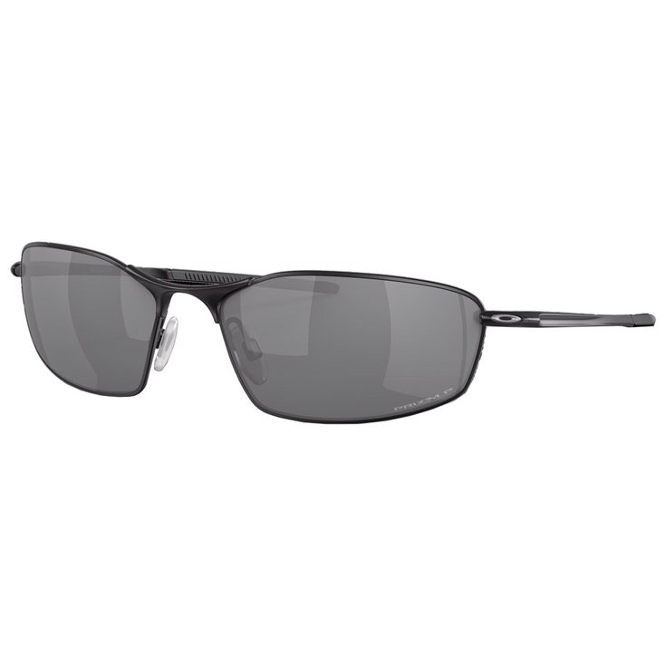 Oakley Sonnenbrille Whisker Satin Black Prizm Black Polarized Präsentation