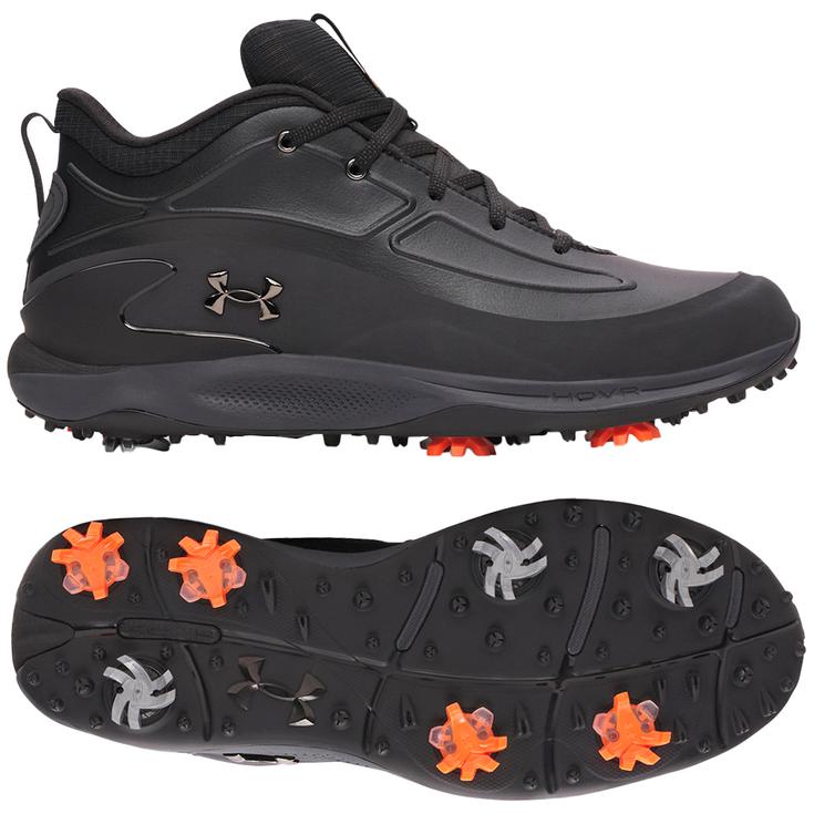 Under Armour Chaussures avec spikes Drive Winterized Anthracite Clay Green Metallic Gun Metal Présentation