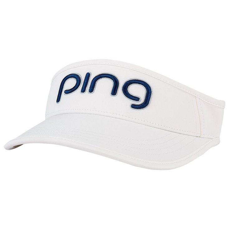 Ping Tour Ladies Sport Visor White Navy 