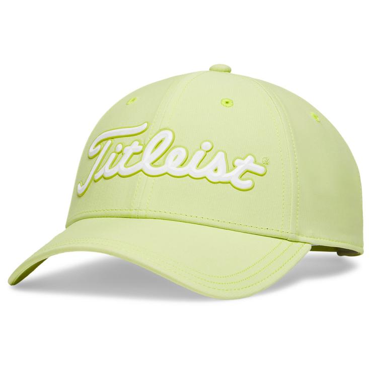 Titleist Cap Players Performance Ball Marker Lime White Präsentation