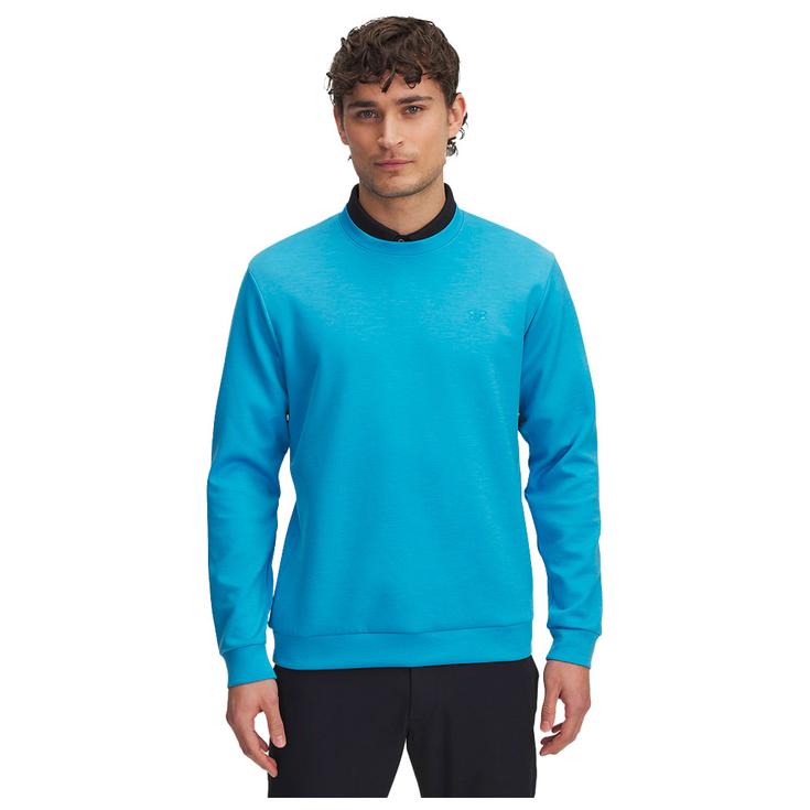Under Armour Pullover Drive Midlayer Crew Ether Blue Präsentation