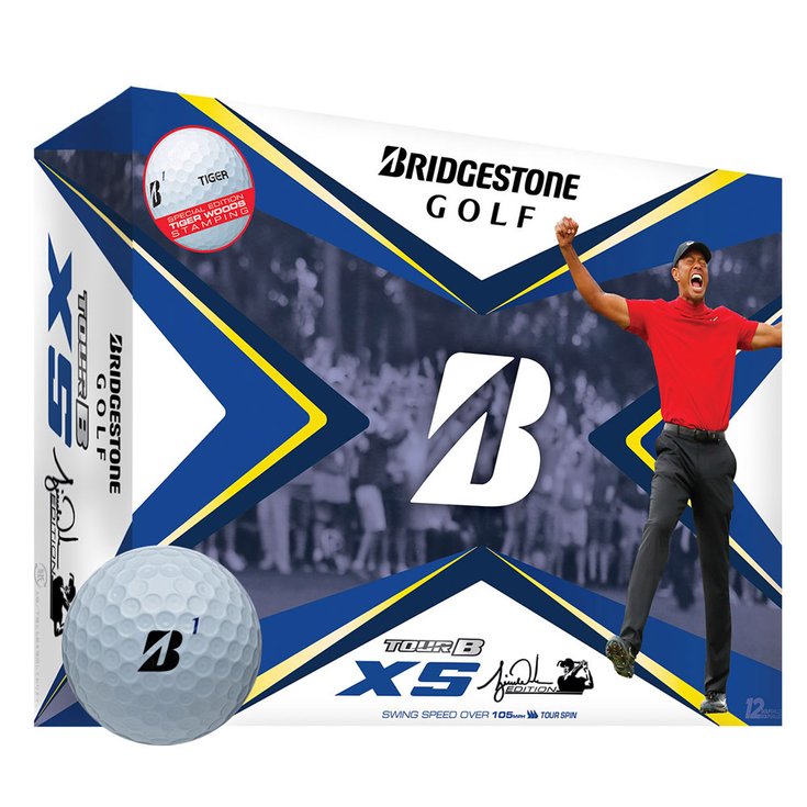 Bridgestone Balles neuves Tour B XS Tiger Woods Edition Présentation