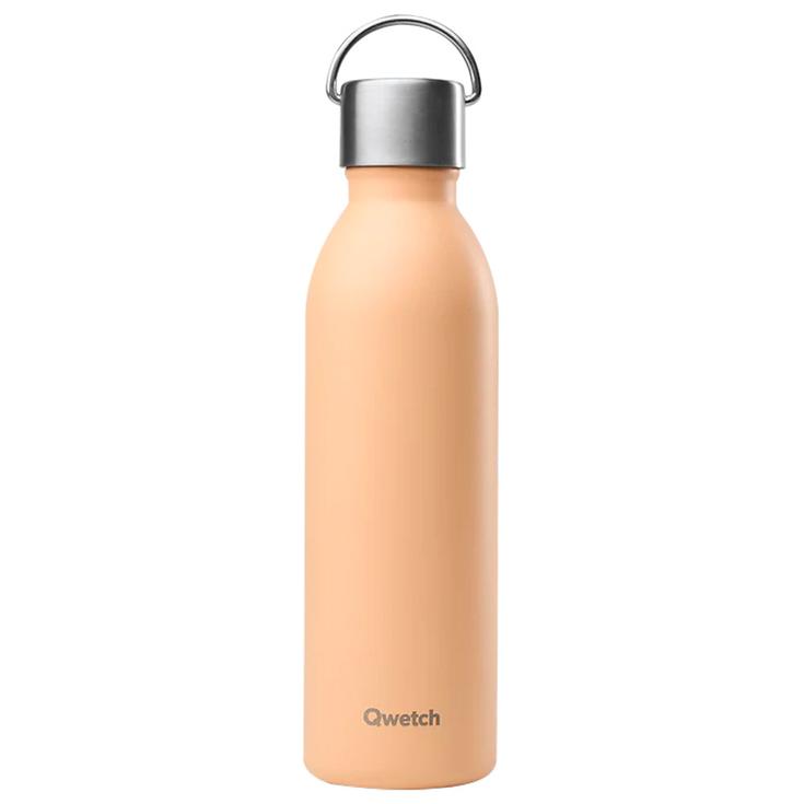 Qwetch Trinkflasche Active 600ml Matt Abricot Präsentation
