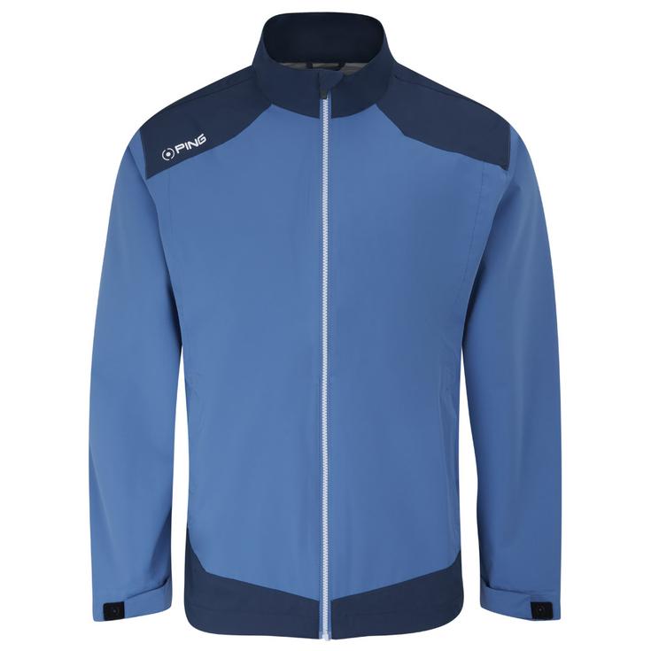 Ping Veste pluie Aquadrive Jacket Harbour Blue Oxford Blue Présentation