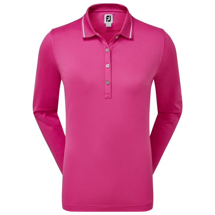 Footjoy Polo Women's Thermal Jersey Hot Pink Présentation