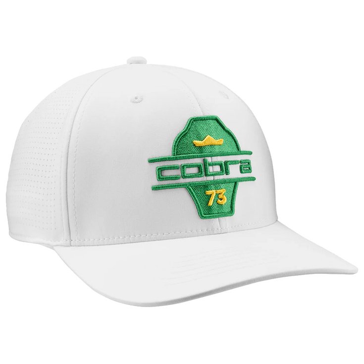 Cobra Cap Split Tour Cap White Glow Archive Green Präsentation