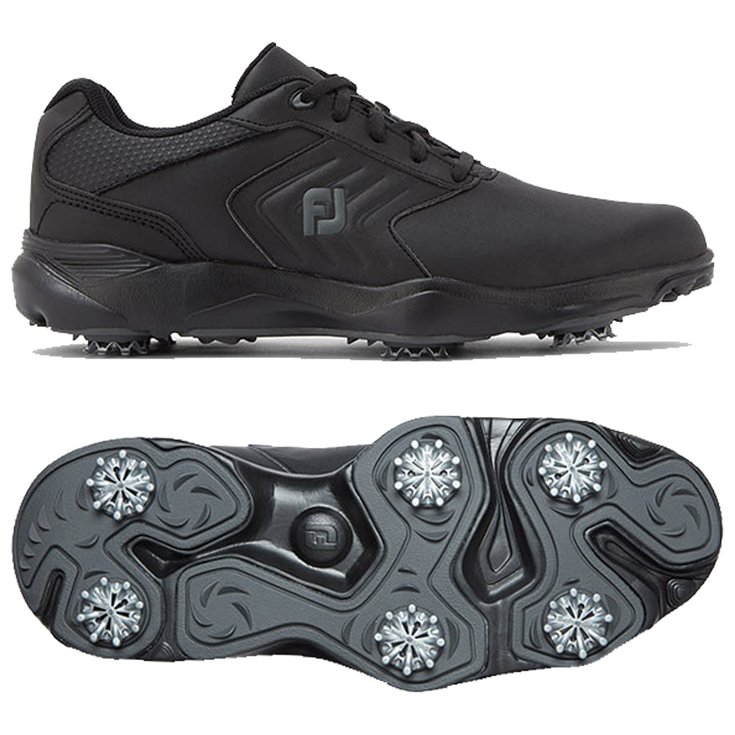Footjoy Chaussures avec spikes eComfort Black Präsentation